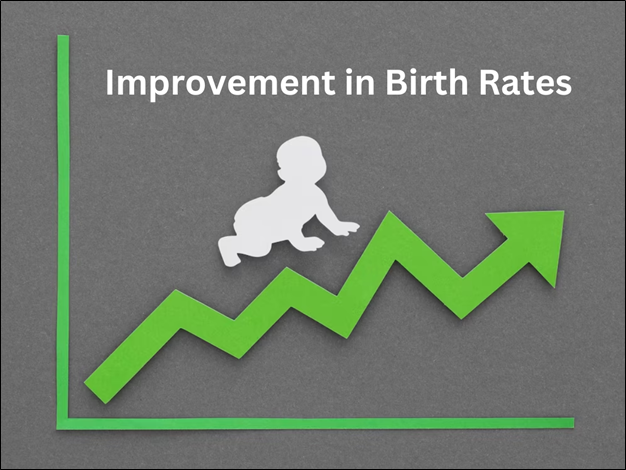 Improvement in Birth Rates